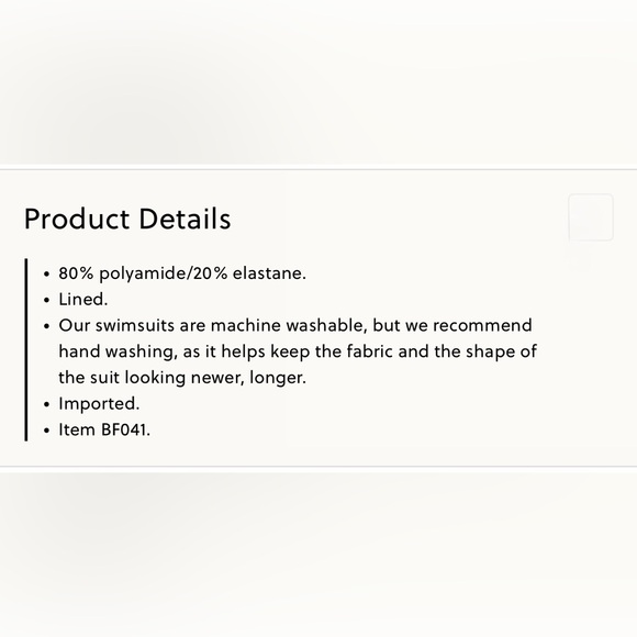 J. Crew scalloped one-piece swimsuit (women’s 2X) (NWT) - Picture 5 of 15